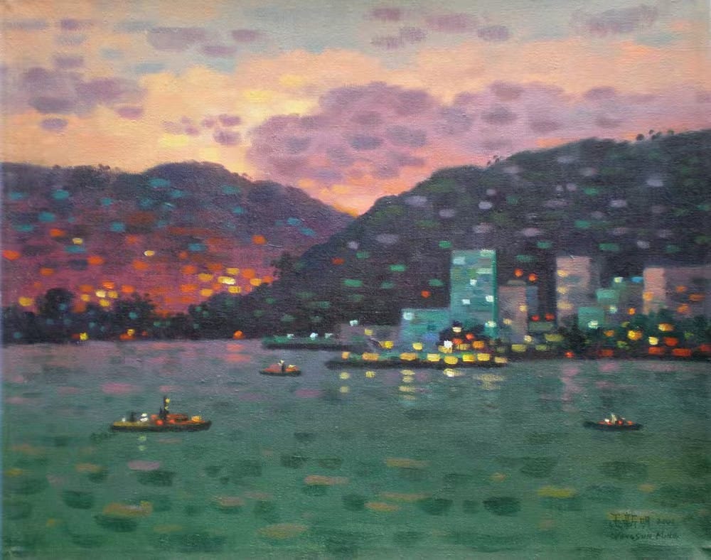 Morning in the Harbour (Hong Kong)
